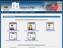 Tablet Screenshot of epsk.selangor.gov.my